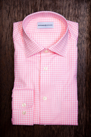 R&R Shirt - Pink Gingham