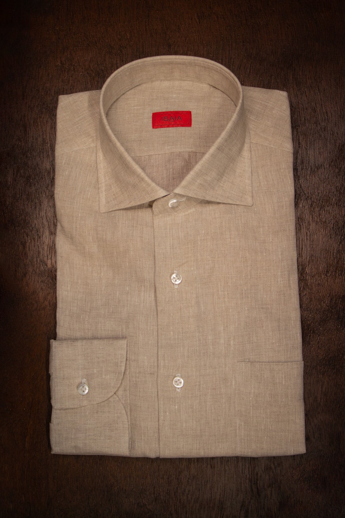 Isaia  Linen Shirt C9769 02
