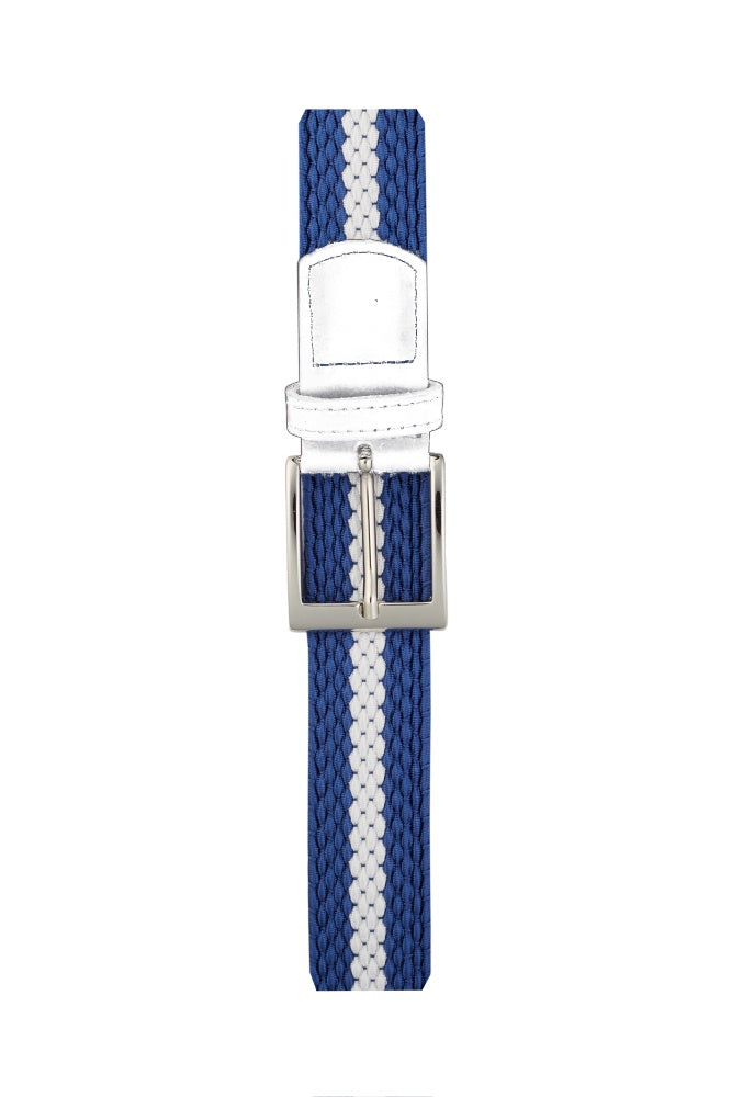 Isaia Blue & White Belt PLF33 40