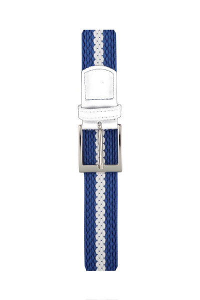 Isaia Blue & White Belt PLF33 40