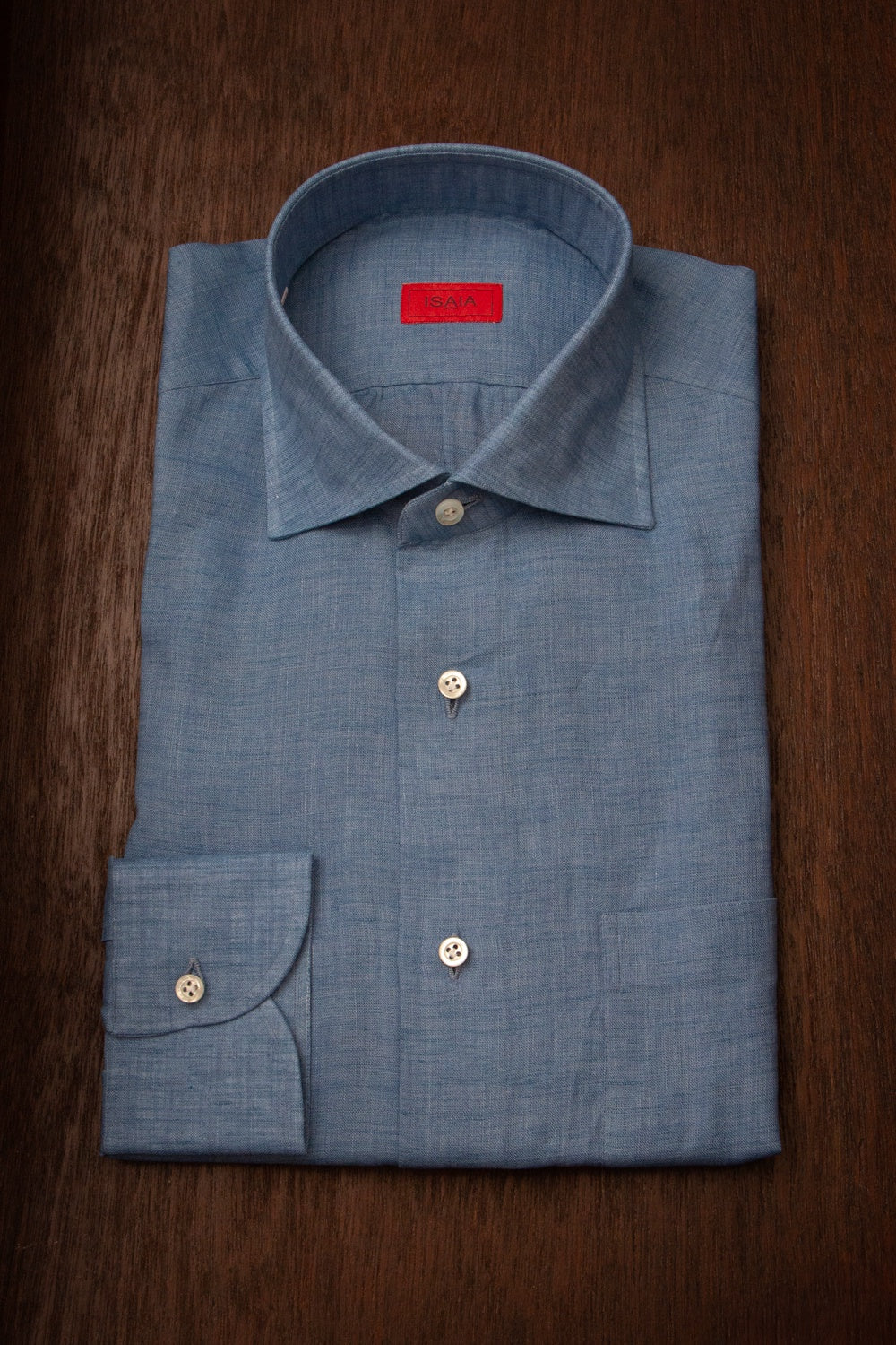 Isaia Linen Shirt C9769 23