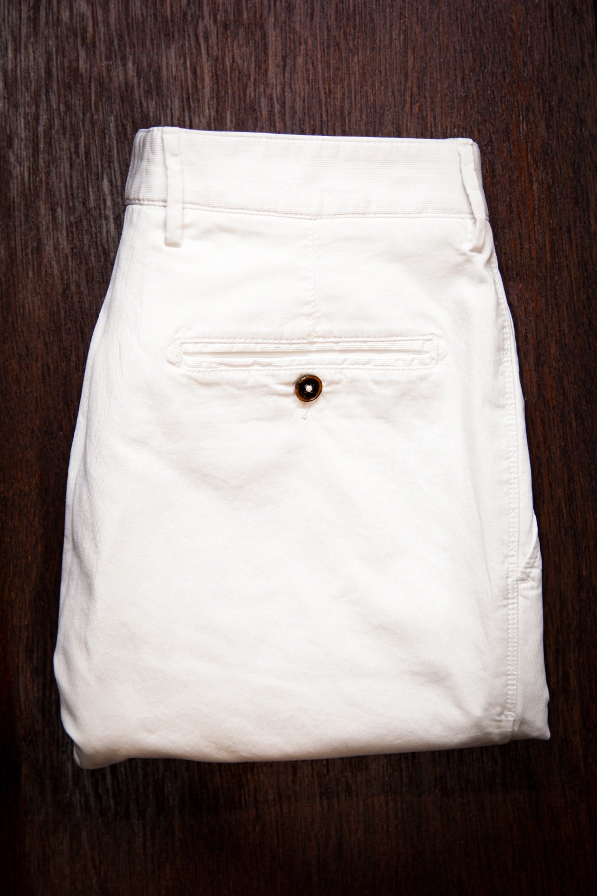 Eidos Pants White Corduroy